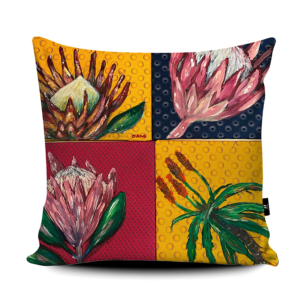 Mixed Flora Scatter Cushion